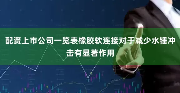 配资上市公司一览表橡胶软连接对于减少水锤冲击有显著作用